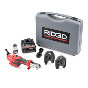 PRESS TOOLS | Ridgid RP 115 Lithium-Ion Cordless Mini Press Tool with ProPress Jaws and Battery Kit (2.5 Ah)