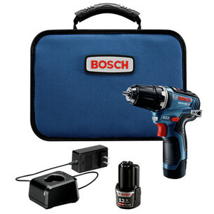 PRODUCTS | Factory Reconditioned Bosch 12V Max EC Brushless Lithium-Ion 3/8 in. Cordless Drill Driver Kit (2 Ah)