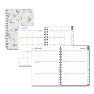 CALENDARS AND PLANNERS | Blue Sky 8 in. x 5 in. 12-Month (Jan-Dec 2026) Lindley Weekly/Monthly Planner - White/Blue/Green Cover