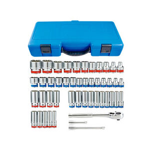  | KT PRO 47-Piece 3/8 in. Drive SAE/Metric 12 Point Socket Wrench Set