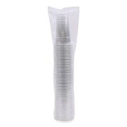 CUPS AND LIDS | Boardwalk 24 oz. PET Plastic Cold Cups - Clear (50/Sleeve, 12 Sleeves/Carton)