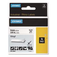 LABELS AND LABEL MAKERS | DYMO 18443 0.37 in. x 18 ft. Rhino Permanent Vinyl Industrial Label Tape - White/Black Print