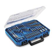 BITS AND BIT SETS | Mastercraft (350-Piece) Titanium Drill Drive and Fastening Bit Set for Wood/Metal/Plastic/Masonry
