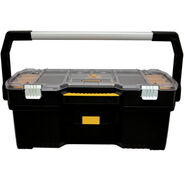 TOOL STORAGE | Dewalt 12.72 in. x  24 in. x 11.2 in. Tote with Removable Organizer - Black