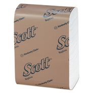 FOOD SERVICE | Scott 98720 12 in. x 7 in. 1-Ply Low-Fold Dispenser Napkins - White (8000/Carton)