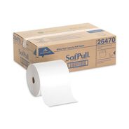 PAPER TOWELS AND NAPKINS | Georgia Pacific Professional 26470 7.87 in. x 1000 ft. 1-Ply Hardwound Nonperforated Paper Towel Roll - White (6 Rolls/Carton)