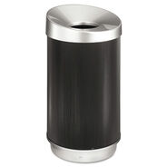 PRODUCTS | Safco At-Your-Disposal 28-Gallon Polyethylene Vertex Receptacle - Black