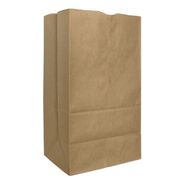 PRODUCTS | Ross & Wallace Paper Products 8.25 in. x 5.25 in. x 16.13 in. #25 Squat Size Extra-Heavy-Duty Grocery Paper Bags - Kraft (500/Bundle)