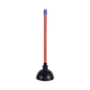 DRAIN CLEANING | Boardwalk 18 in. Plastic Handle Toilet Plunger for 5-5/8 in. Bowls - Red/Black