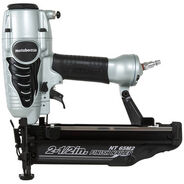 PNEUMATIC NAILERS AND STAPLERS | Metabo HPT 16-Gauge 2-1/2 in. Oil-Free Straight Finish Nailer Kit