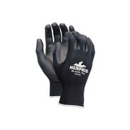SAFETY EQUIPMENT | MCR Safety Economy PU Coated Work Gloves - Small/Black (1-Dozen)