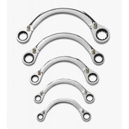 RATCHETING WRENCHES | GearWrench 5-Piece Metric Half Moon Reversible Ratcheting Wrench Set