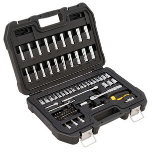 SOCKETS AND RATCHETS | Dewalt 69-Pieces 6 Point 1/4 in. Drive Combination Socket Set