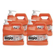 FACILITY MAINTENANCE SUPPLIES | GOJO Industries 0958-04 0.5 gal. Pump Bottle NATURAL ORANGE Pumice Hand Cleaner - Citrus (4/Carton)