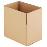 MAILING BOXES AND TUBES | Universal UFS181212 12 in. x 18 in. x 12 in. Regular Slotted Container Fixed-Depth Corrugated Shipping Boxes - Brown Kraft (25/Bundle)