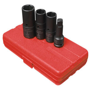 PRODUCTS | Sunex 4-Piece 1/2 in. Drive SAE/Metric Deep Well Thin Wall Flip Socket Set