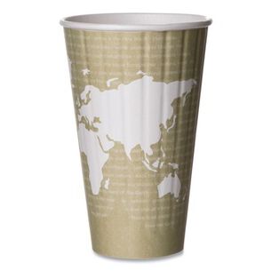 PRODUCTS | Eco-Products 16 oz. World Art Renewable and Compostable Insulated PLA Hot Cups (600/Carton)