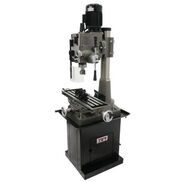 MILLING MACHINES | JET JMD-45GHPF Geared Head Square Column Mill Drill with Power Downfeed and DP500 2-Axis DRO