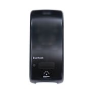 SKIN CARE AND HYGIENE | Boardwalk 5.25 in. x 4 in. x 12 in. 900 ml Rely Hybrid Foam Soap Dispenser - Black Pearl