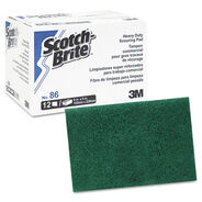 PRODUCTS | Scotch-Brite PROFESSIONAL 86 6 x 9 Heavy-Duty Scouring Pad - Green (1-Dozen)