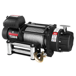 MATERIAL HANDLING | Warrior Winches T1000-100 Elite Combat 10000 lbs. Capacity Winch with Steel Cable