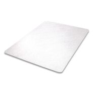 PRODUCTS | Deflecto Medium Pile Carpet Rectangular 60 in. x 46 in. Antimicrobial Chair Mat - Clear