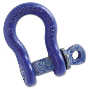  | Campbell 419-S Series Screw Pin Shackles, 1/2-in Bail, 2-Ton Capacity
