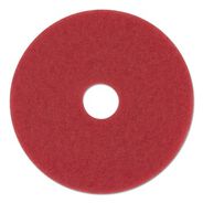 FACILITY MAINTENANCE SUPPLIES | 3M 20 in. Low-Speed Buffer Floor Pads - Red (5/Carton)