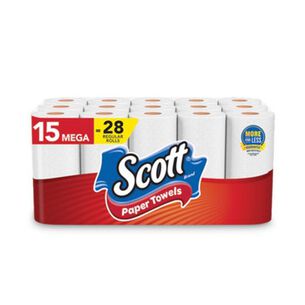 PRODUCTS | Scott 7.31 in. x 11 in. 1-Ply Choose-A-Sheet Mega Kitchen Roll Paper Towels - White (30 Rolls/Carton)