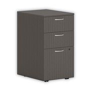 OFFICE FILING CABINETS AND SHELVES | HON Mod 3-Drawer Box Box File Legal Letter 15 in. x 20 in. x 28 in. Left or Right Mobile Pedestal - Slate Teak