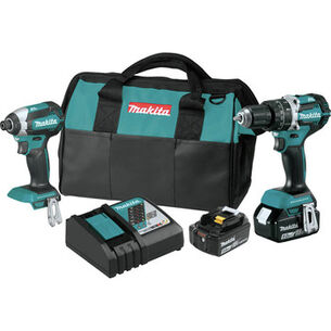 PRODUCTS | Makita 18V LXT Brushless Lithium-Ion 2-Tool Cordless Combo Kit (5 Ah)