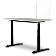 OFFICE FURNITURE AND LIGHTING | Safco 23.5 in. x 2.5 in. x 23.5 in. Wellness Panel - Acrylic/Clear