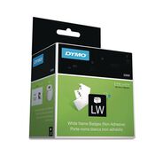 LABELS AND LABEL MAKERS | DYMO 2.43 in. x 4.18 in. Name Badge Insert Labels - White (1/Box)