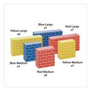 ARTS AND CRAFTS | Bankers Box At Play 32-ECT Corrugated Board Building Block - Assorted Sizes and Colors (40/Pack)