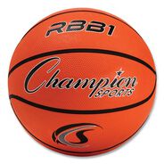 PRODUCTS | Champion Sports No. 7 Official Size Rubber Sports Ball For Basketball - Orange