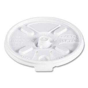 PRODUCTS | Dart Lift N' Lock 10 oz. Plastic Hot Cup Lids - White (1000/Carton)
