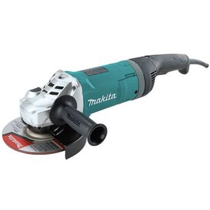 ANGLE GRINDERS | Makita 15 Amp 7 in. Corded Angle Grinder with Rotatable Handle and Lock-On Switch