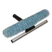 SQUEEGEES | Boardwalk Combo Window Washer and Squeegee, 12-in Wide Blade, Black