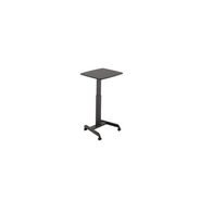 OFFICE DESKS AND WORKSTATIONS | Kantek 23.5 in. x 20.5 in. x 29.75 in. to 44.25 in. Mobile Sit-to-Stand Desk - Black