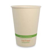 BOWLS AND PLATES | World Centric BO-SU-32 32 oz 4.4 in. Diameter x 5.8 in. h No Tree Sugarcane Paper Bowls - Natural (500/Carton)