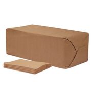 FOOD SERVICE | Cascades PRO 12 in. x 8.5 in. 1-Ply Select Full Fold II Napkins - White (12 Packs/Carton)