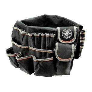 TOOL STORAGE | Klein Tools Tradesman Pro 45-Pocket Bucket Bag - Black/Gray/Orange