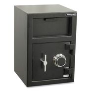 SAFES | Honeywell 14 x 14.2 x 20 Steel Depository Safe with Combo Lock - Black