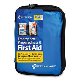 DISASTER PREP | PhysiciansCare by First Aid Only Soft-Sided First Aid and Emergency Kit with Soft Fabric Case (1-Kit)