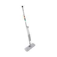 CLEANING TOOLS | Boardwalk 5 in. x 18 in. Blue Microfiber Head and 59 in. Gray Aluminum/Polypropylene Handle Bucketless Microfiber Mop System (1-Kit)