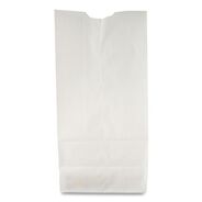 PRODUCTS | Ross & Wallace Paper Products 120310500PK/BL 7 in. x 4.38 in. x 13.75 in. #10 Size Grocery Paper Bags - White (500/Bundle)
