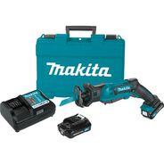 RECIPROCATING SAWS | Factory Reconditioned Makita RJ03R1-R 12V MAX CXT 2.0 Ah Cordless Lithium-Ion Reciprocating Saw Kit