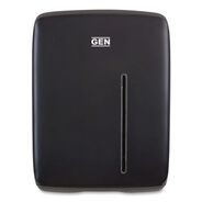 PAPER AND DISPENSERS | GEN 11.96 in. x 5.21 in. x 16.08 in. Folded Towel Dispenser - Black