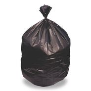 FACILITY MAINTENANCE SUPPLIES | Heritage 46 in. x 50 in. 60 gal. 1.5 mil Linear Low Density Stock Trash Bags - Black (100/Carton)
