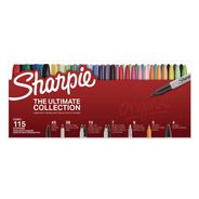 PENS PENCILS AND MARKERS | Sharpie Permanent Markers Ultimate Collection - Assorted Tip Sizes/Types/Assorted Colors (115/Pack)